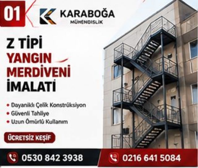 İstanbul Makaralı Yangın Merdiveni İmalatı, Satışı ve Montajı