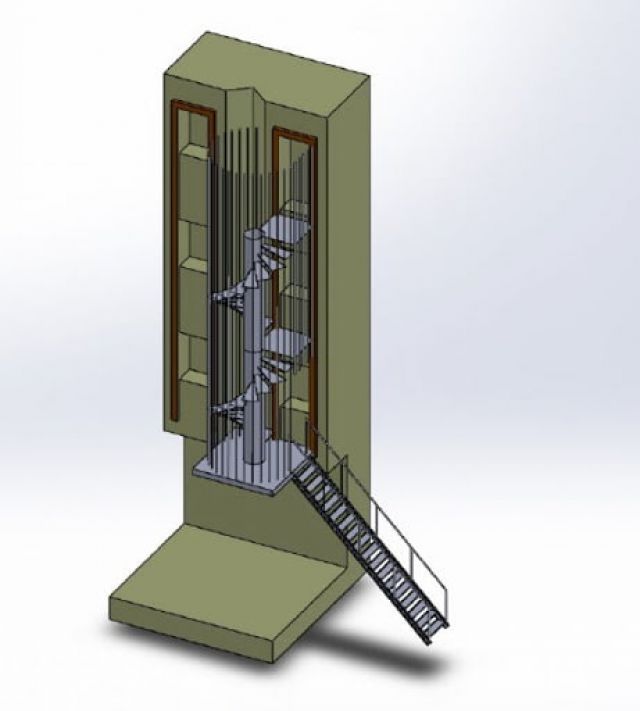 Makaralı Yangın Merdiveni İmalatı ve Montajı | Güvenli Acil Çıkış Sistemleri (0532 490 76 94)